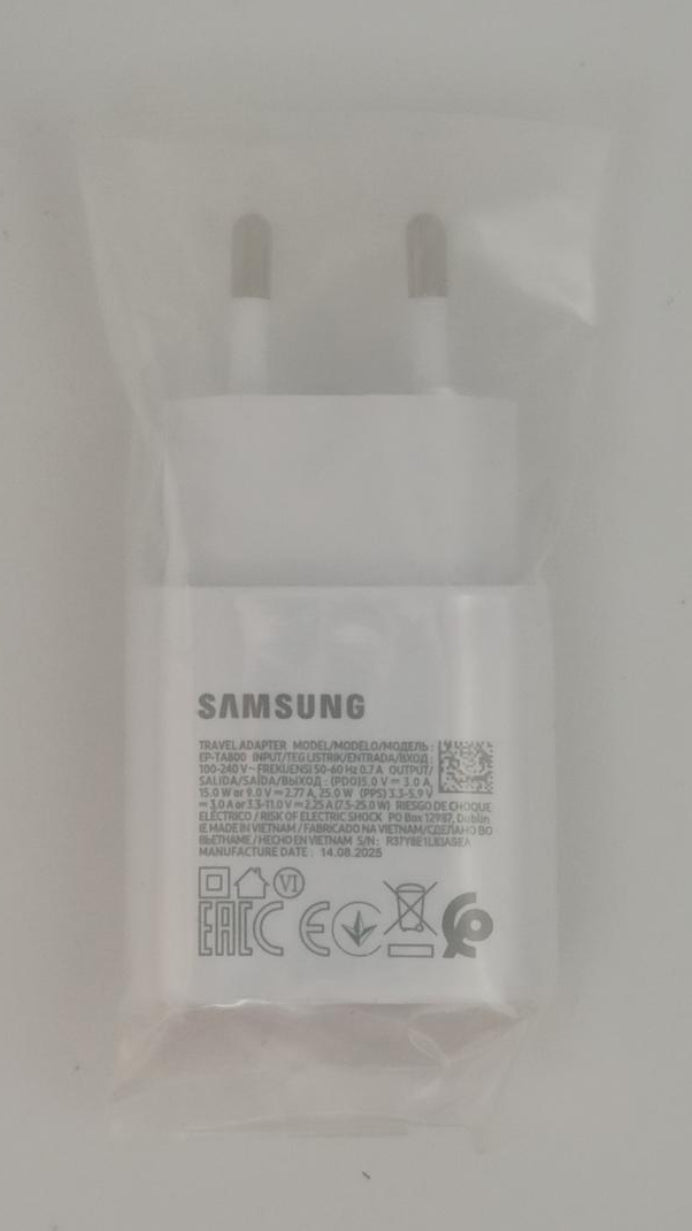 Chargeur Samsung 25W USB-C EP-TA800