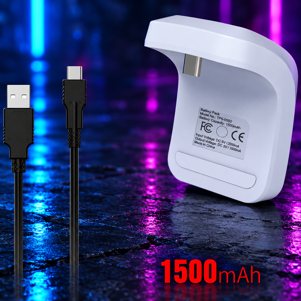Batterie de remplacement manette PS5 1500mAh + câble USB-C | DOBE TP5-0550