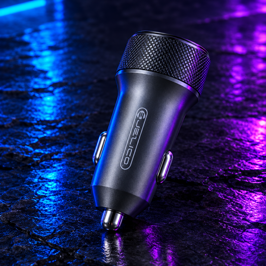 Chargeur Voiture Double Port USB-C + USB-A
