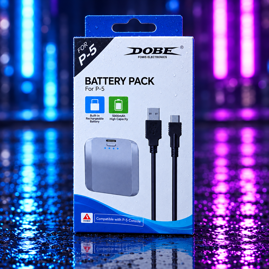 Batterie de remplacement DOBE TP5-0550 pour manette PS5 DualSense