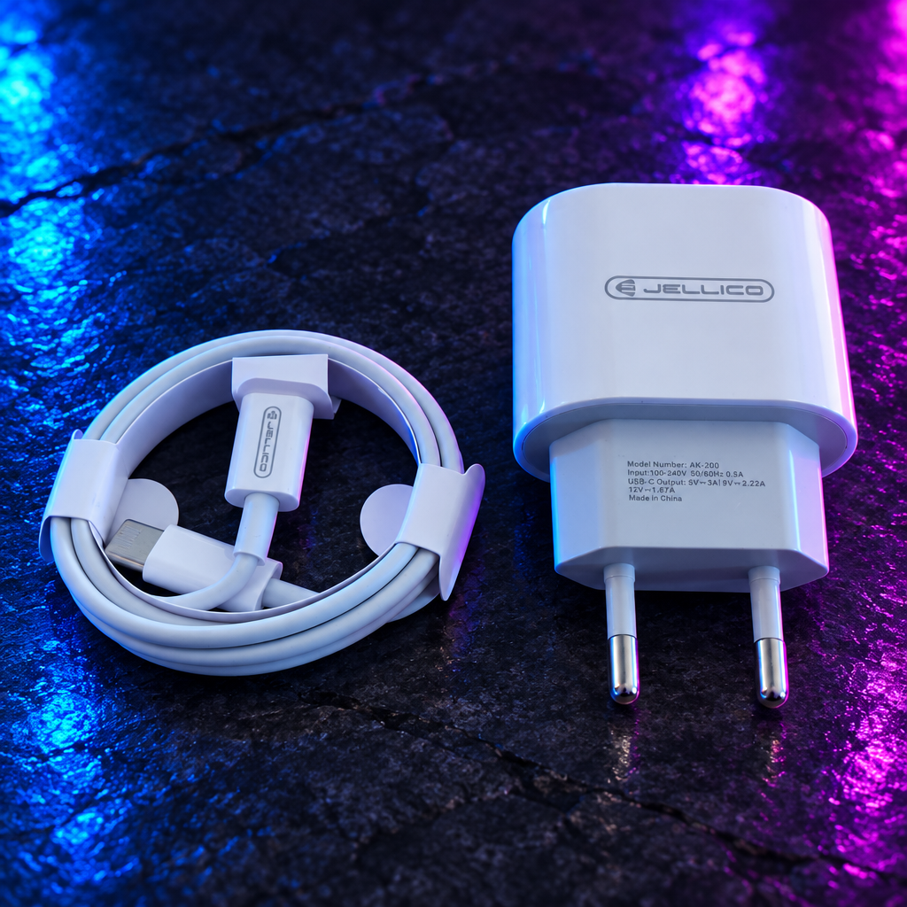 Jellico 20W Lightning - Chargeur + câble
