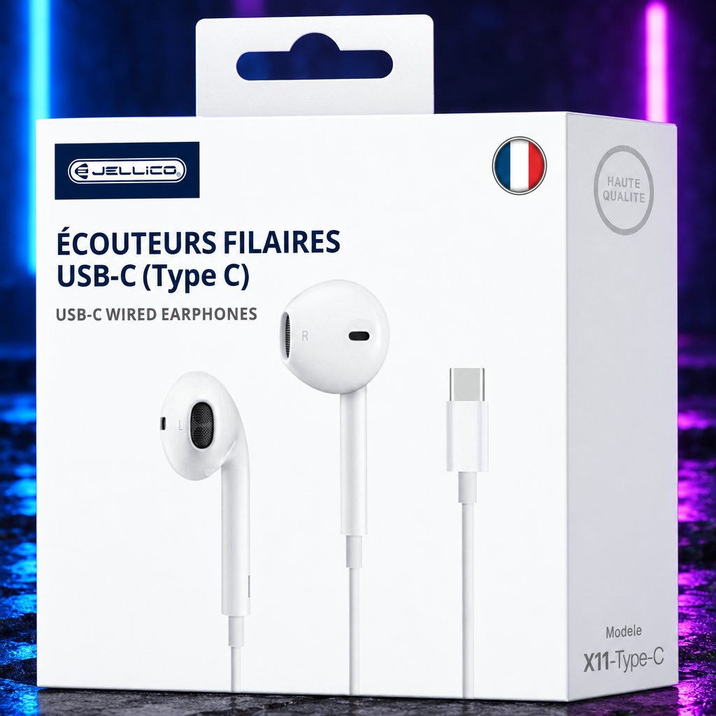 Écouteurs intra-auriculaires jack 3,5 mm avec télécommande | X11